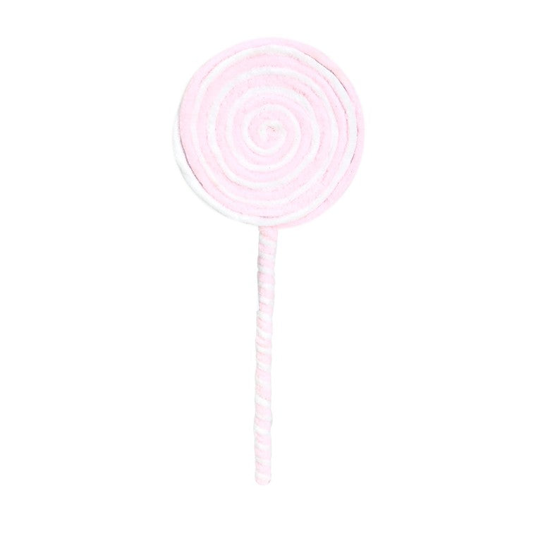 Pastel Plush Candy Lollipop Pick, 38cm, Asstd