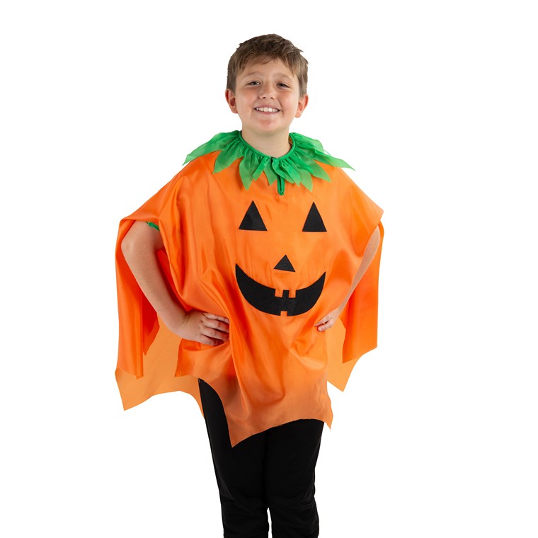 Kids Halloween Poncho, Asstd