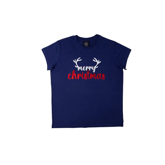 Christmas Ladies Foiled T-Shirt, Asstd