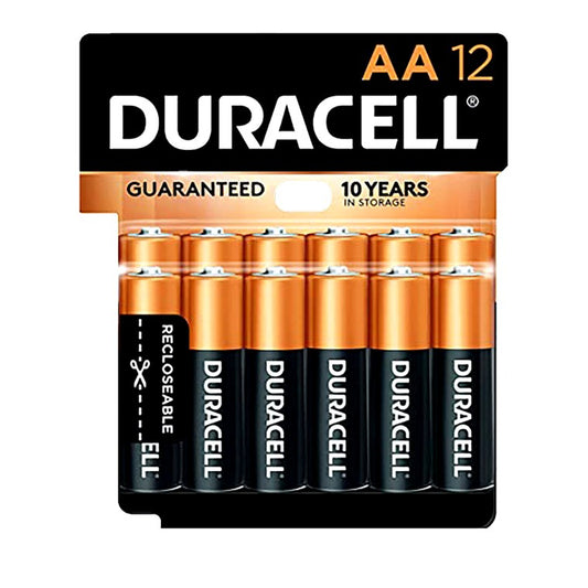 Duracell Batteries, AA, 12pk