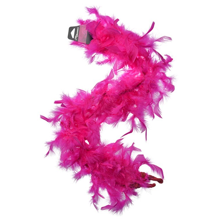 Hot Pink Feather Boa, 1.5m