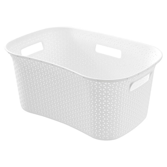 Box Sweden Laundry Basket, 38L, 2 Asstd Colours