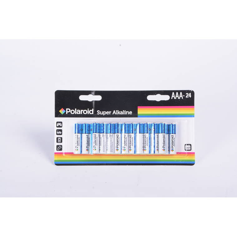 Polaroid Battery, AAA, 24pk, Alkaline