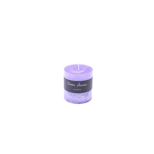 Pillar Candle, Lavender, Small