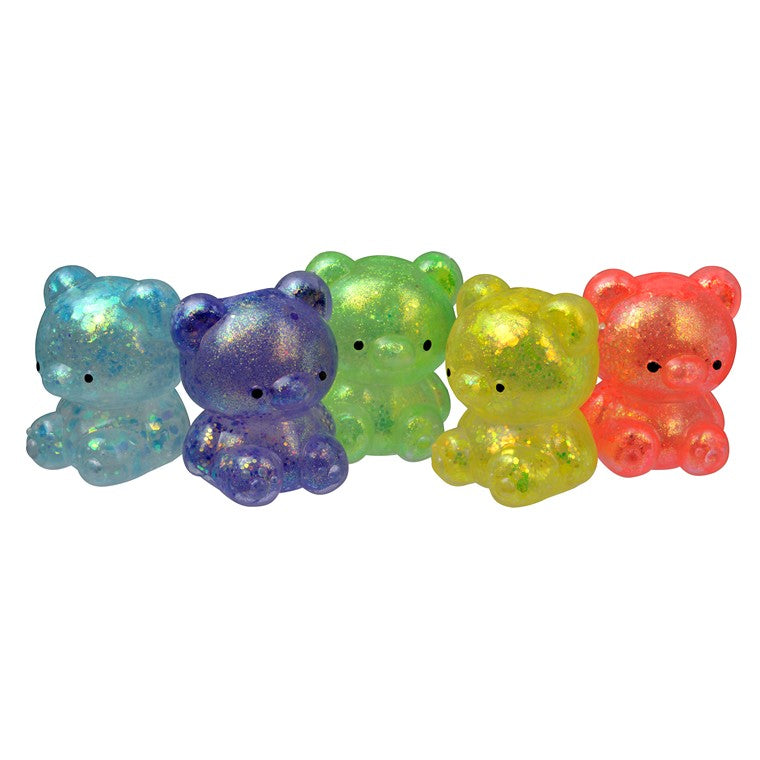 Squish Gummy Bear, 5 Asstd Colours