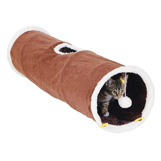 Plush Cat Tunnel, 2 Asstd Colours