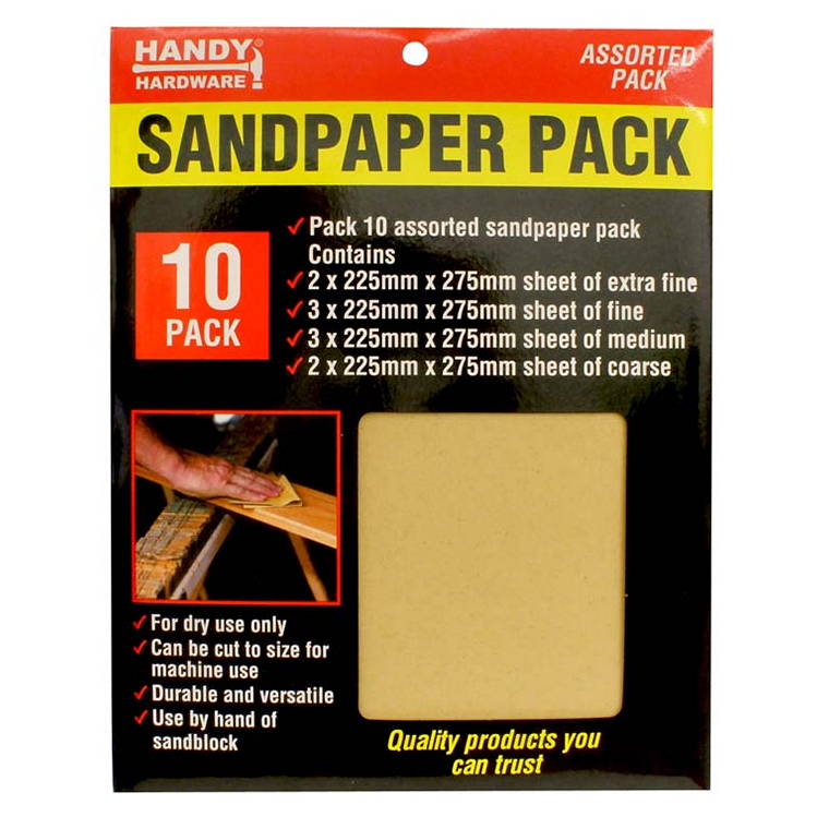 Sandpaper, 10pk