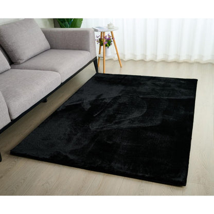 Paris Plush Rug, Black