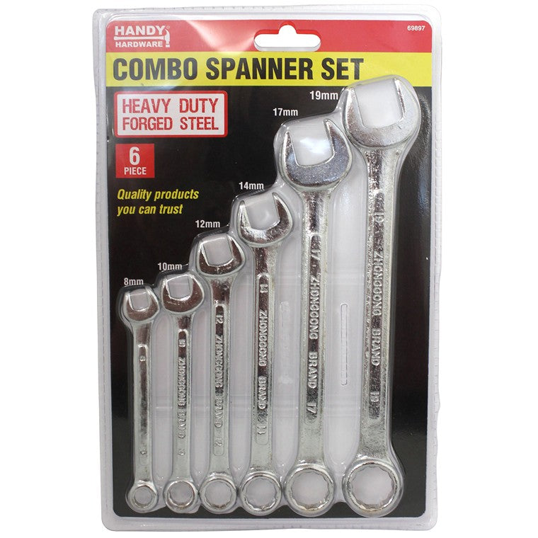 Combo Spanner Set, 6pce