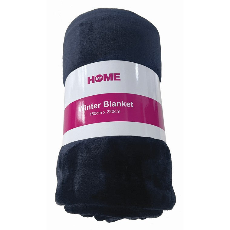 Home Essential Winter Blanket, Asstd Colours