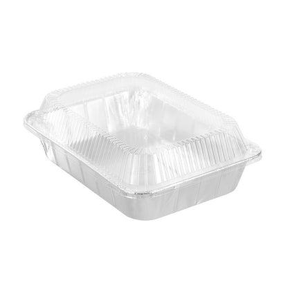 L&L Foil Tray w/ Lid, Large, 3pk