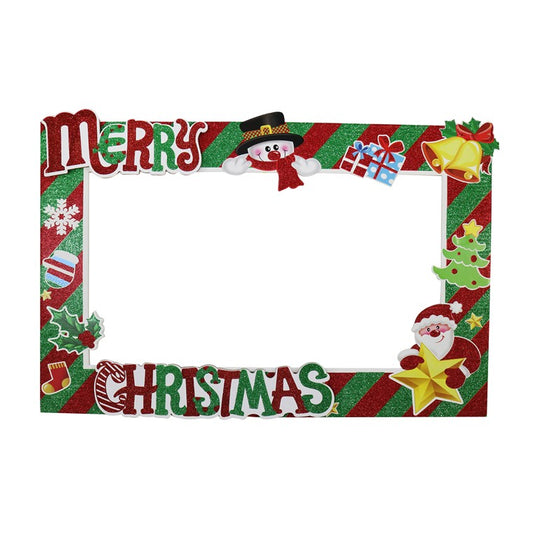 Christmas Giant Selfie Frame, Asstd