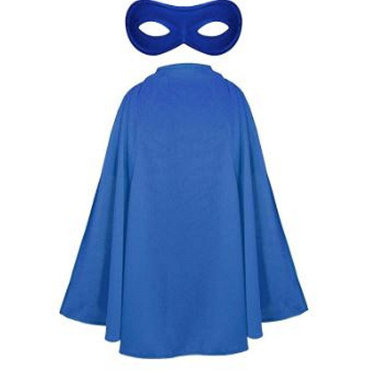 Novelty Cape w/ Mask, Blue