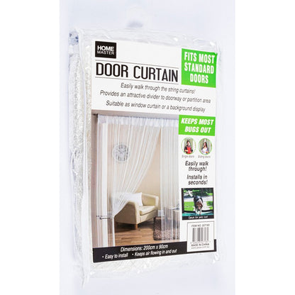 Curtain String Door, 4 Asstd