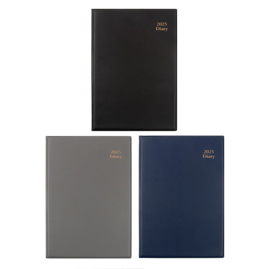 2025 Diary, Office Portfolio, DTP, A5, Asstd