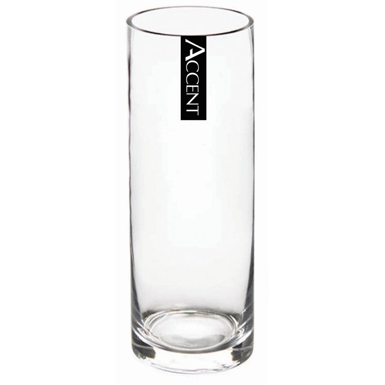 Glass Cylinder Vase, 40cm