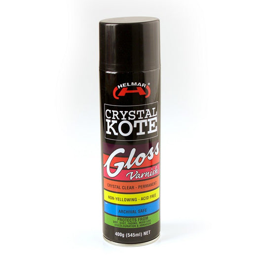 Crystal Kote Gloss Varnish Spray, 400gm