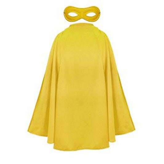 Novelty Cape w/ Mask, Yellow