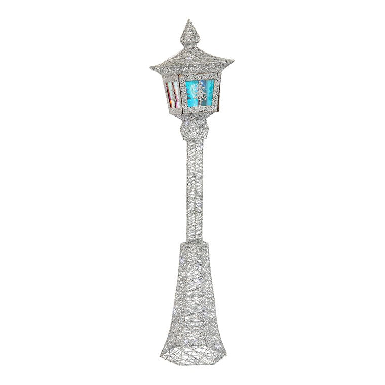 LED Glitter Lamp Post, 90cm, Asstd