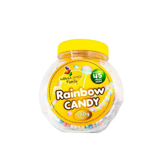 Rainbow Candy Jar, 500g