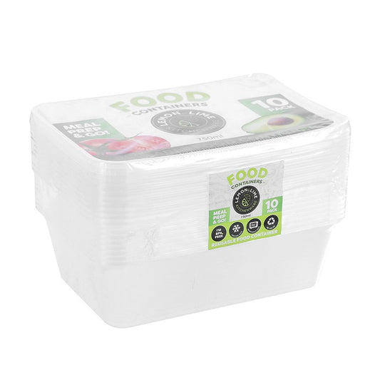 L&L Food Container 750ml, 10pk