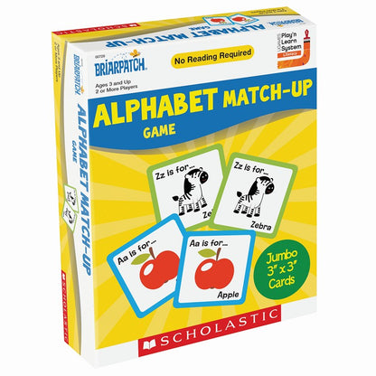 Scholastic Alphabet Match Up Game