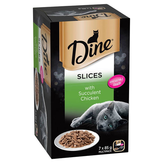 Dine Succulent Chicken Slices, 7x85gm