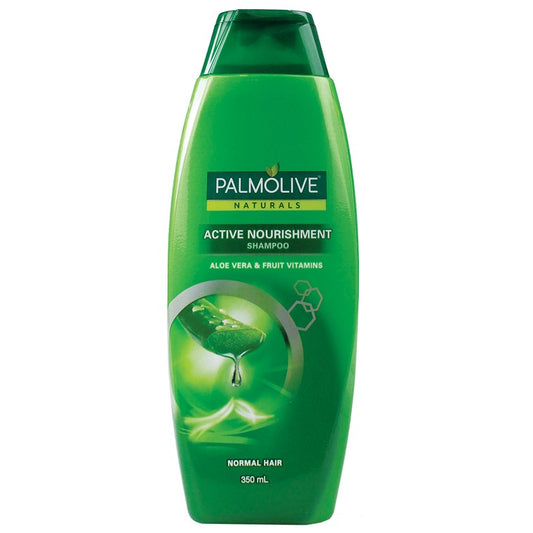 Palmolive Naturals Shampoo Active Nourishment Aloe Vera & Fruit Vitamins, 350ml