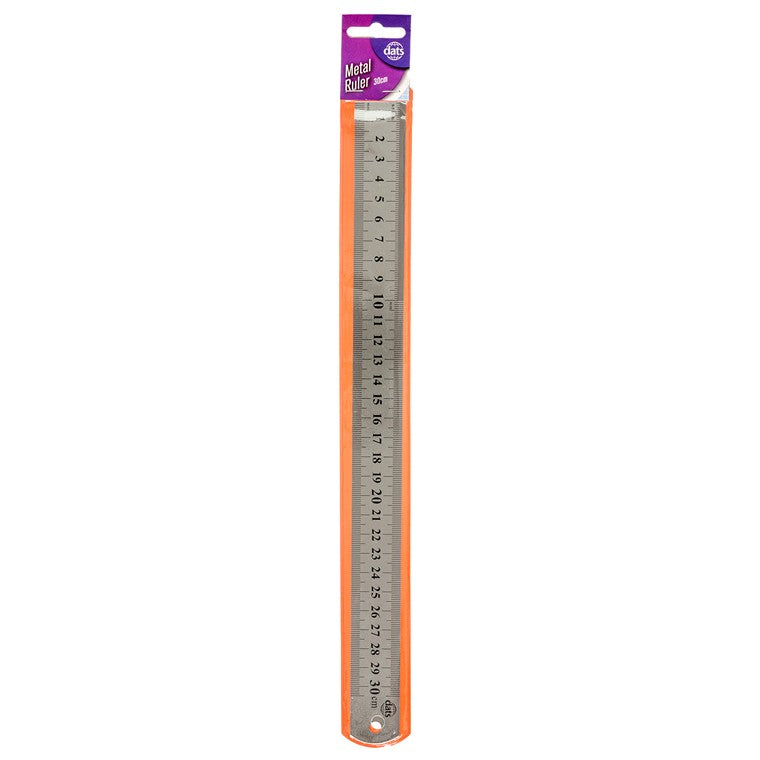 Metal Ruler, 30cm