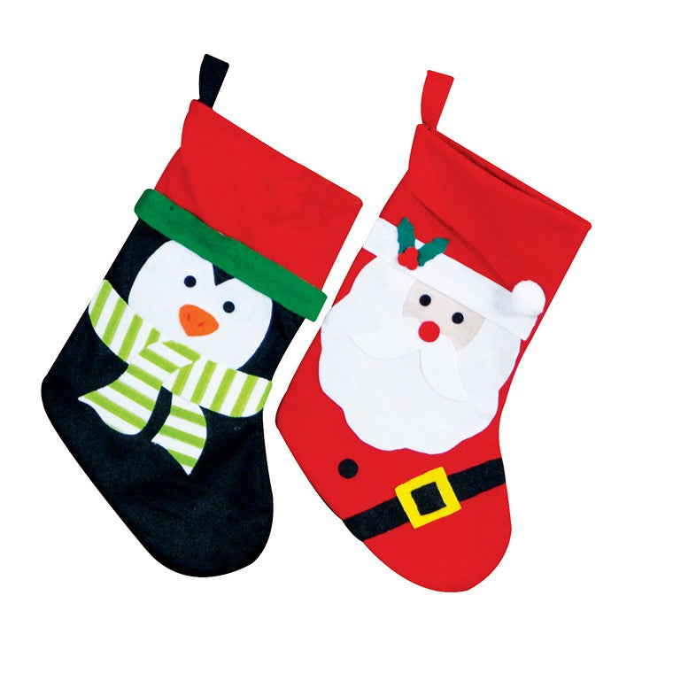 Christmas Stocking Santa, 29 x 44cm