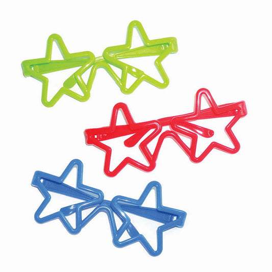 Party Favour Star Glasses, 3pk