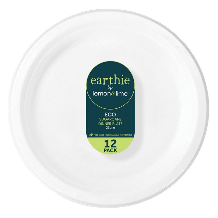 L&L Eco Dinner Plate 23cm, 12pk