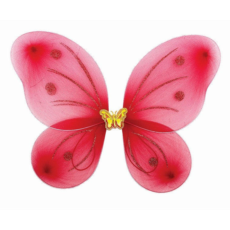 Party Fairy Wings, Red