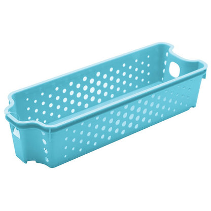 Hudson Stacking Basket, 28x9x6.5cm, 3 Asstd Colours