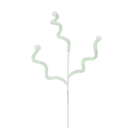 Pastel Plush Spiral Swizzle Stick, 66cm, Asstd