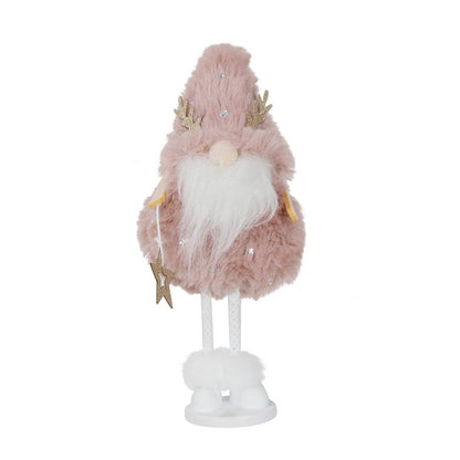 Fluffy Gnome Table Deco, 20cm, Asstd