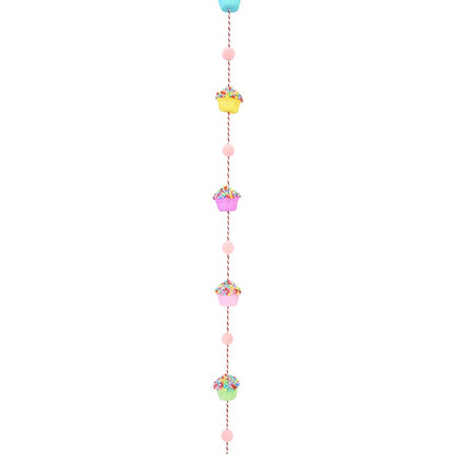 Rainbow Sweets Garland, 2m, Asstd