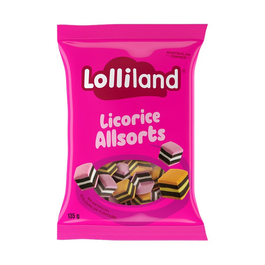 Lolliland Licorice Allsorts, 150gm