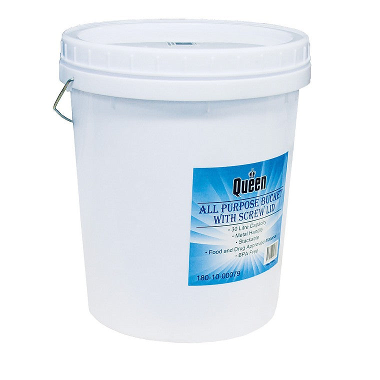 Queen Bucket w/ Screw Lid, 30L