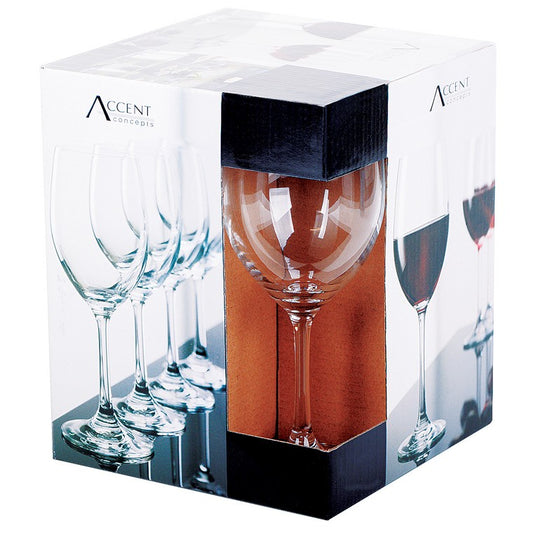 Red Wine Glass 800ml, 4 pk