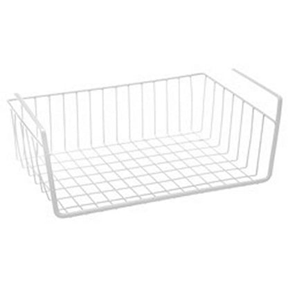 Wire Undershelf Hanging Basket, 39cm, 2 Asstd Colours