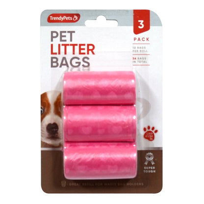 Pet Clean Up Bag, 3pk