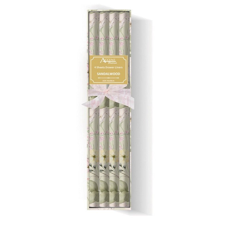 Meadow Bouquet Scented Draw Liner, 4pk, Asstd