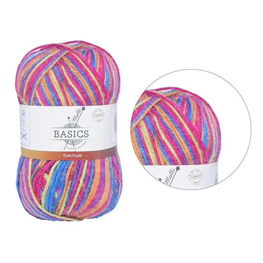 Acrylic Yarn Multi, Tutti Frutti