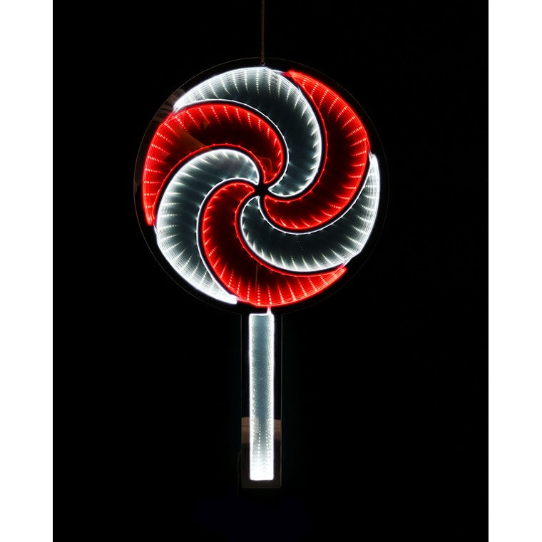 LED Infinity Lollipop Light