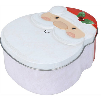 Christmas Storage Tin, Asstd