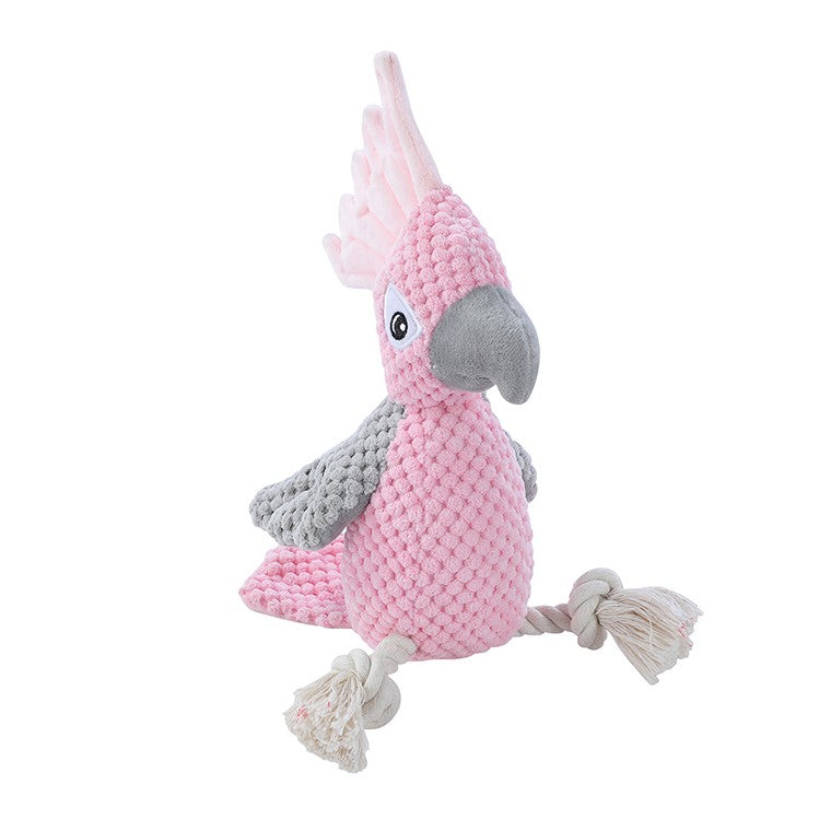 Cockatoo Plush Toy Pink Cheap as Chips