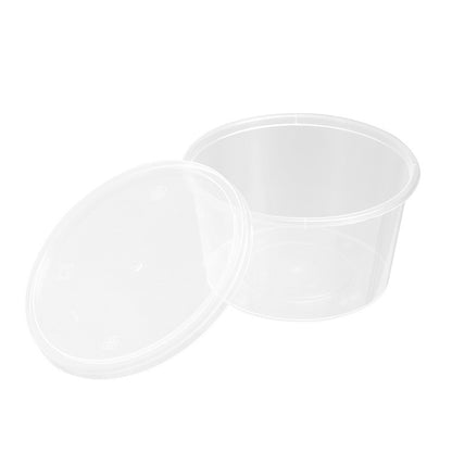 L&L Round Food Container, 500ml, 10pk