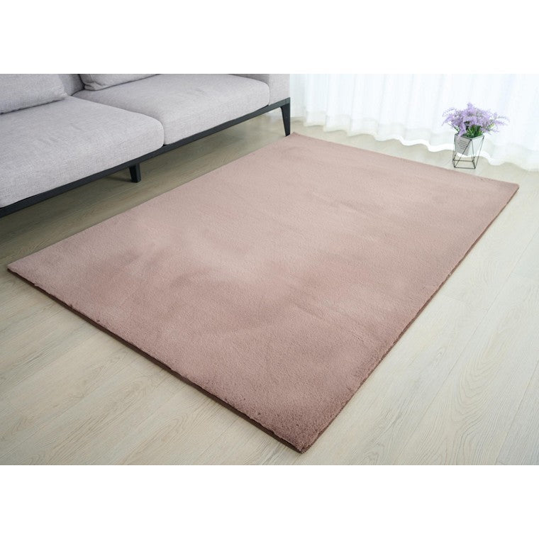 Selena Plush Rug, 200 x 140cm, Taupe