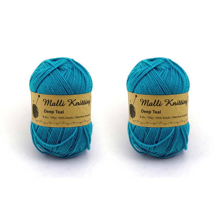 Acrylic Yarn, Deep Teal